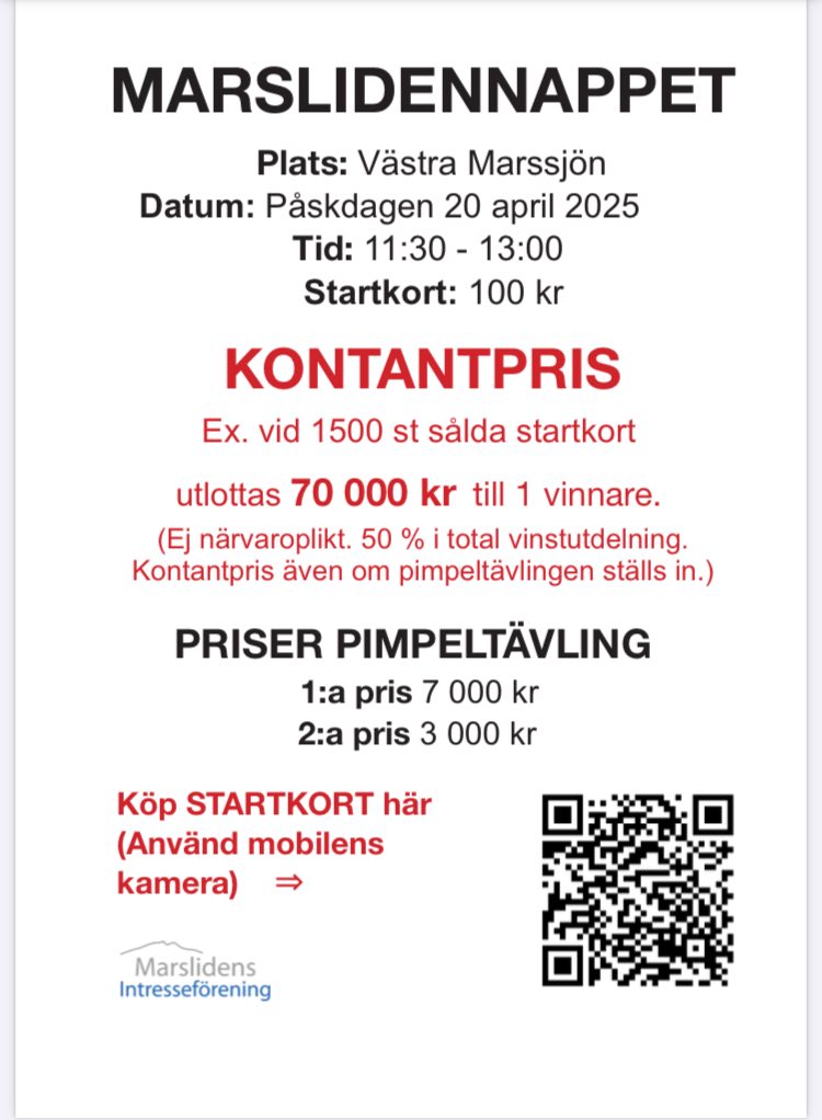 Marslidennappet 2025